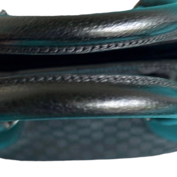 Gucci Satchel Shoulder Bag Black Limited Edition Rare Like New GG Vintage - Picture 16 of 16